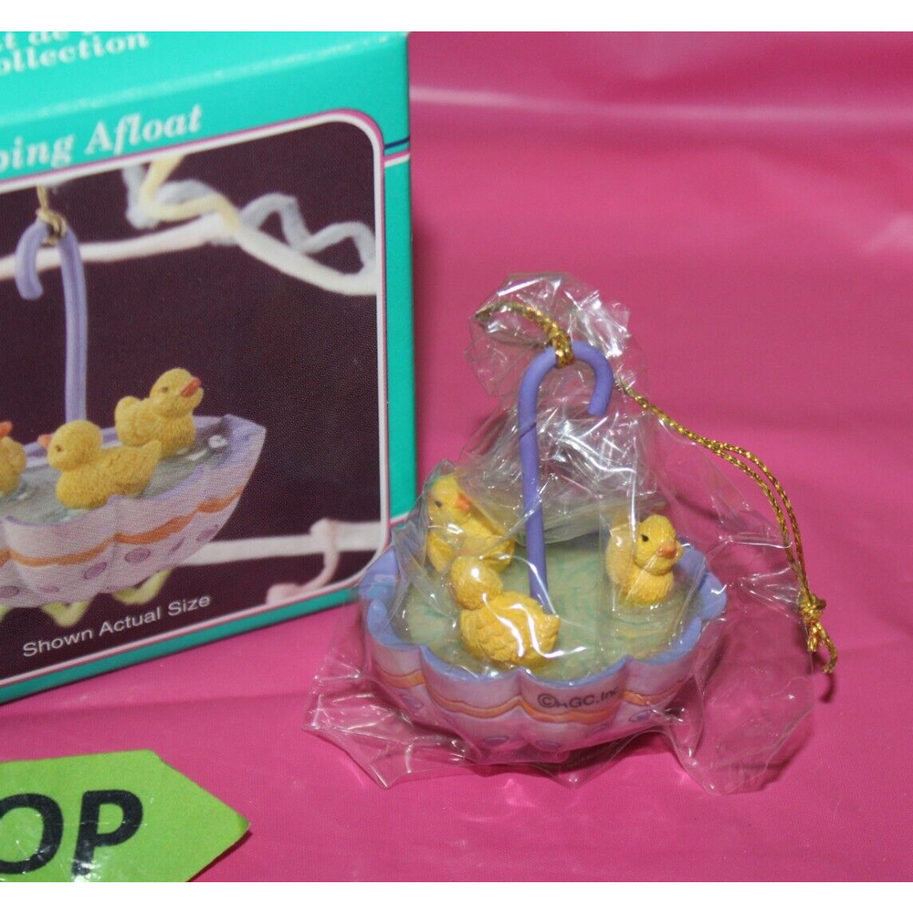 Carlton Heirloom Collection 10 PC Keeping Afloat Easter Holiday Ornament ECOR-7T